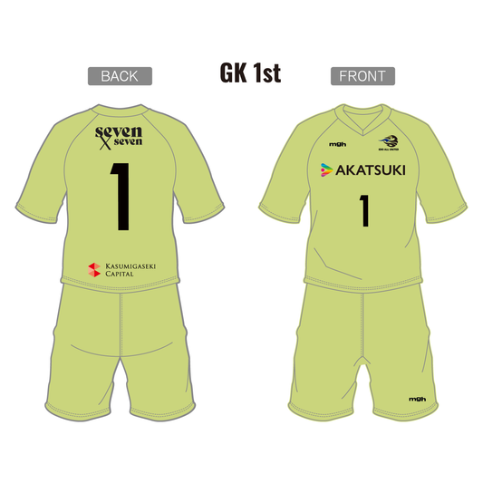 2026年公式ユニフォーム トップス（GK 1st / ホーム） #1