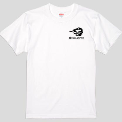 【白×黒】シンプルエンブレム Tシャツ